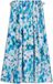 Desigual Vrouwenrok Fiori Blauw S