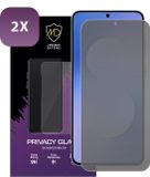 MobyDefend 2-Pack MobyDefend Screenprotectors - Geschikt voor Samsung Galaxy S25 FE - HD Privacy Glass Screensavers