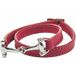 HKM Bit Lederen armband Rozerood Eén maat