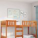 vidaXL Kinderbed 90x200 cm Massief Grenenhout Wasbruin