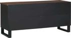 Maison Exclusive - Meuble TV, 105 x 33 x 46 cm, placage bois couleur noyer