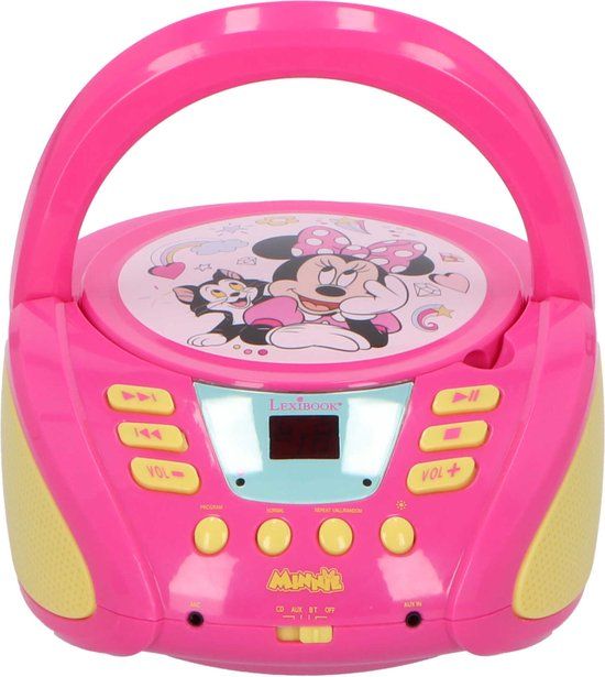 Lexibook Minnie Mouse Bluetooth CD-speler met lichteffecten - 3380743093437