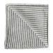 Linge de maison Serviette Lin lavé Gris-blanc