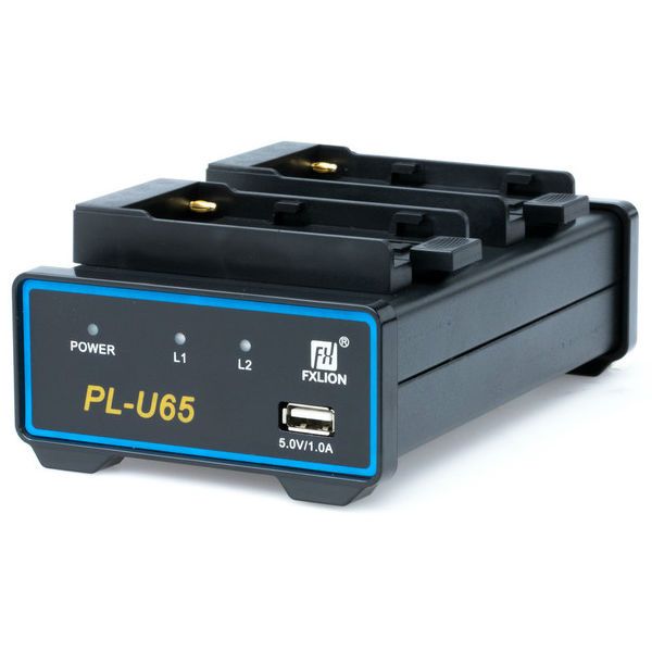 FXlion DV duo charger (DV / Sony BPU battery)