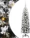 vidaXL Sapin de Noël artificiel vert 150 cm PVC et Acier et Plastique