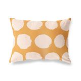 BonaMaison Oranje-Gebroken Wit Decoratieve Kussensloop, Kussenhoezen Bank, Decoratieve Kussenhoesjes, Kussensloop; Sofa, Slaapkamer, Kantoor, Auto 45x60 Cm