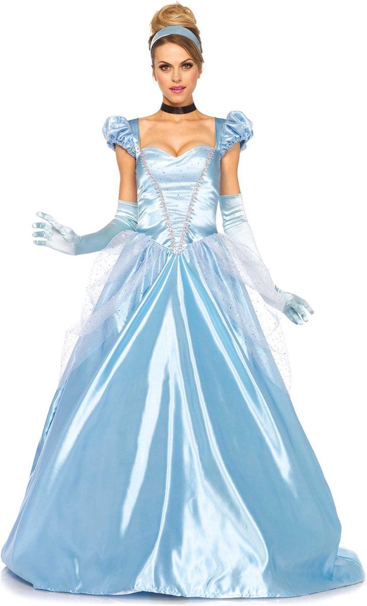 Leg Avenue Blauw prinsessen kostuum voor vrouwen - Large