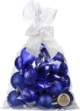 Inge-glas Inge Christmas Kerstballen/Ornamenten 30x - Kunststof - Kobalt Blauw