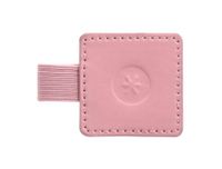 Antartik Zelfklevende pennenhouder voor notitieboeken met elastiek tot 15 mm dikte 1 mm 40 x 40 mm (roze)