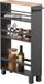 Kesper Opbergtrolley Hout Grijs