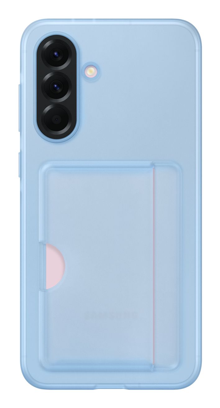 Samsung Galaxy A56 Case - Blue - Card Slot - TPU