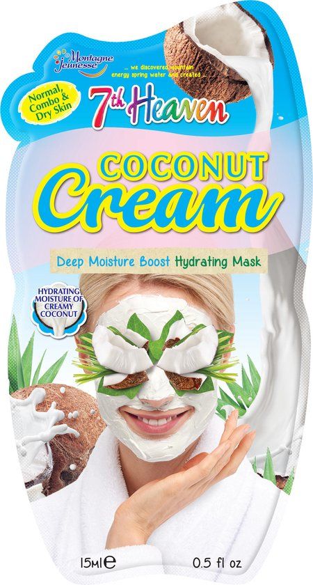 Montagne Jeunesse 7th Heaven Creamy Coconut Gezichtsmasker - 15 ml