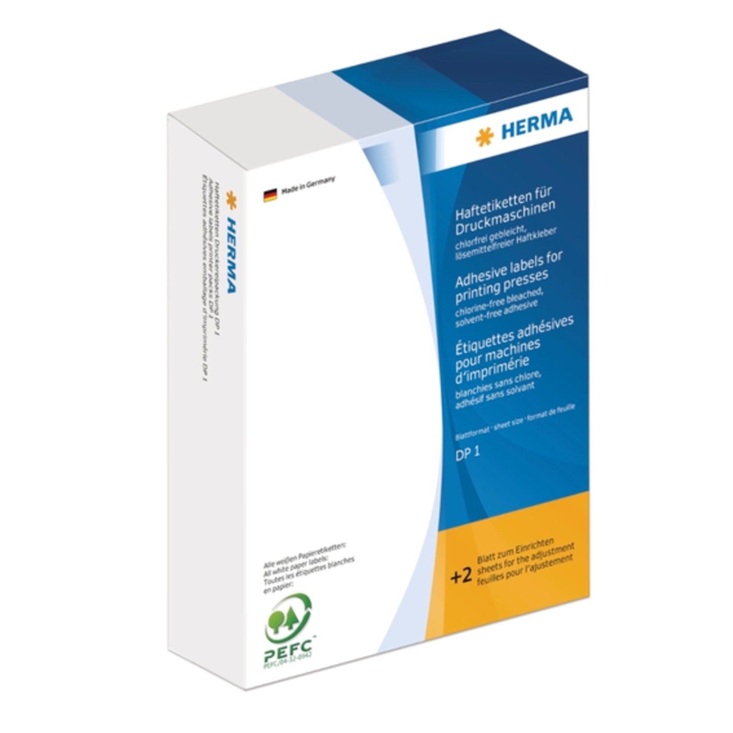 HERMA Labels DP1 Ø 32 mm Round Green Paper Matt 5000 pcs.
