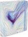 Peter Pauper Addressbook Large - Blue Agate - met elastieksluiting - 16x21 cm