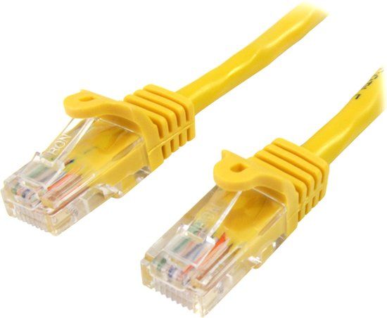 StarTech.com Cat5e Patch Cable - RJ45 - 3m - Yellow