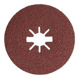Klingspor 351144 CS 561 Glasvezelschijven voor staal, non-ferrometalen, universeel, X-Lock, 36 korrels, 125 mm x 22 mm, 25 stuks