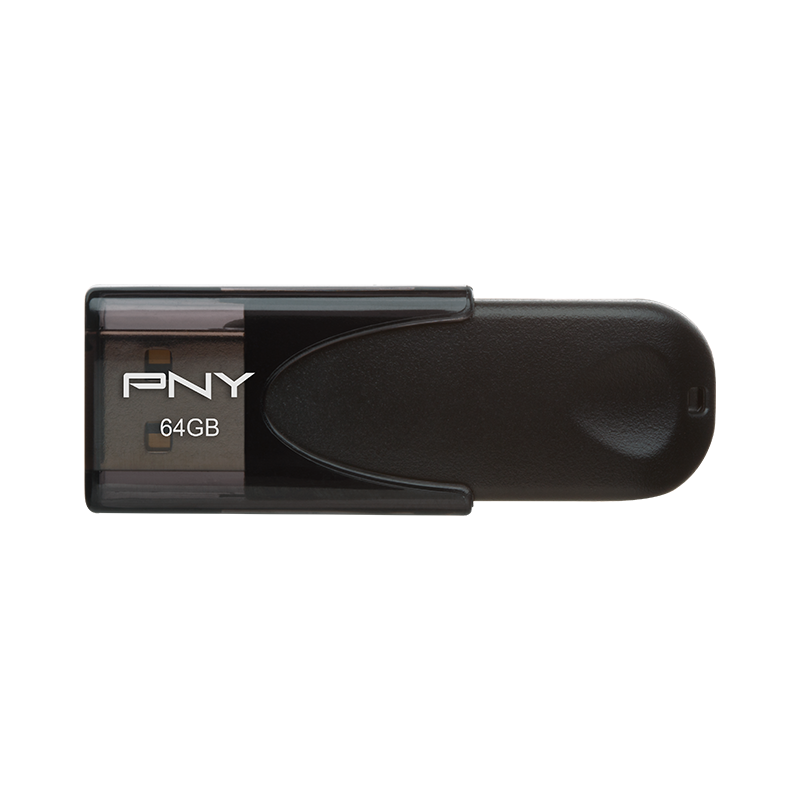 PNY 64GB USB 2.0 Flash Drive Zwart