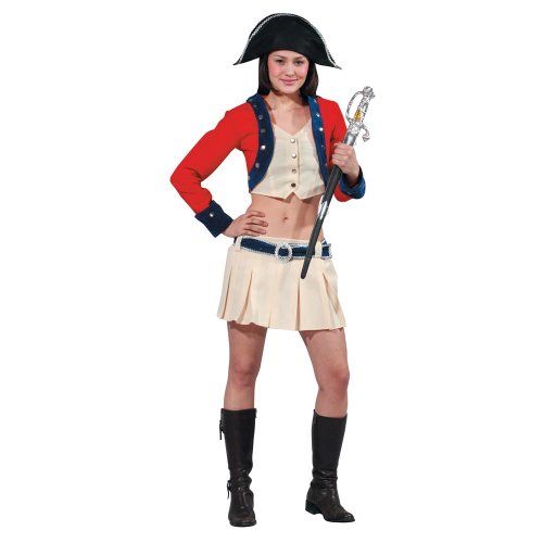 Dress Up America Adult Sexy Colonial Soldier Costume