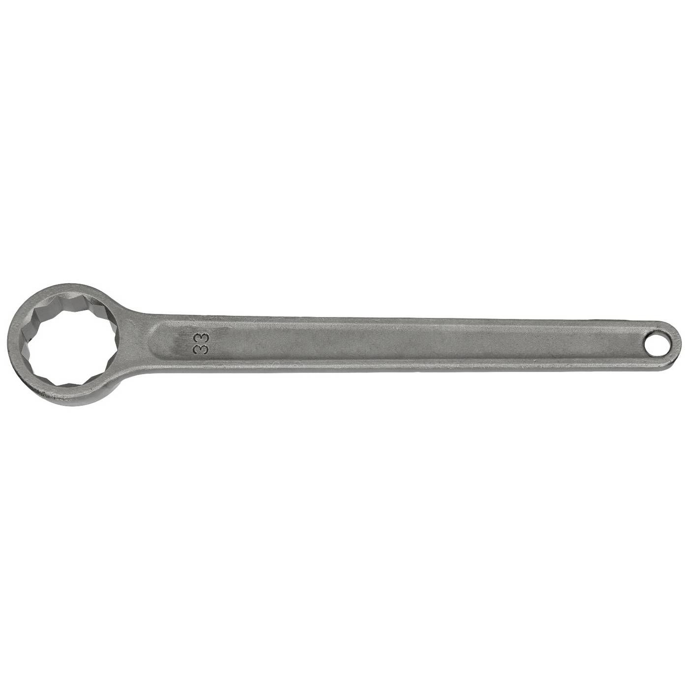 KS TOOLS Einringschlüssel, gerade, 17 mm