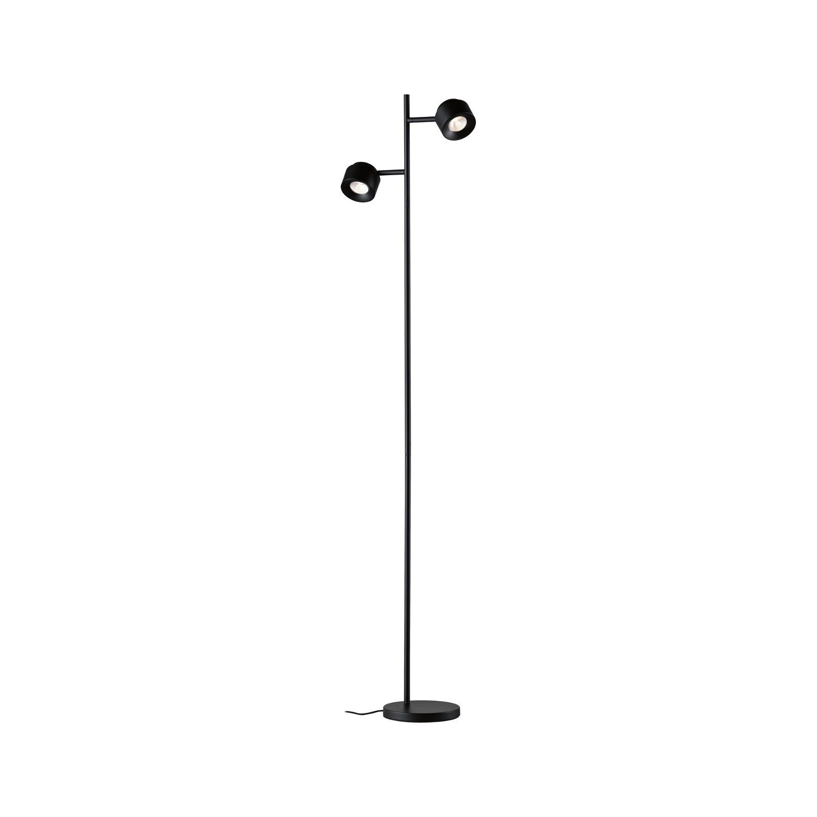 Paulmann Puric Pane Vloerlamp - 300 Lumen - 2700K - Zwart
