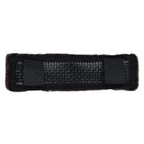 Imperial Riding Kinbeschermer IRH bont, beschermpad voor kin- en neusriem, zwart, 1 maat