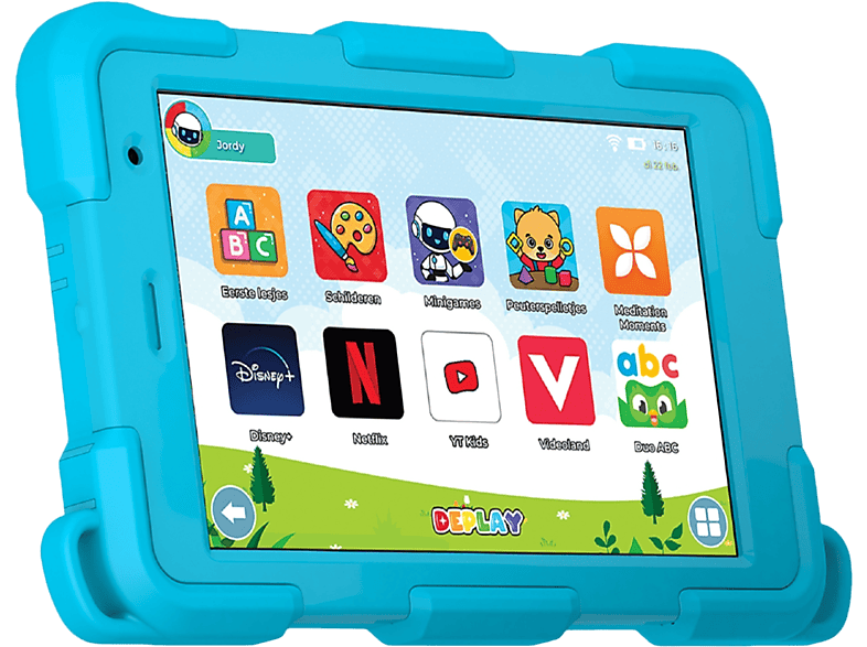 Deplay Kids Tablet Smart 4+ / WiFi / 64 GB / Blauw