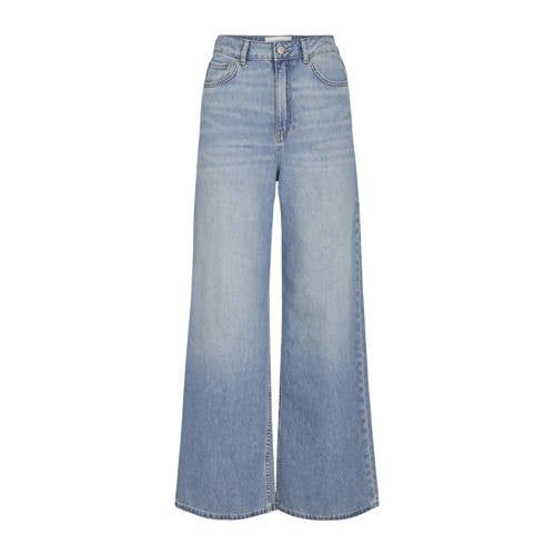 JJXX JXTOKYO High Waist Wide Leg Jeans - Light Blue Denim