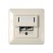 Tecline 17000108 datakabel parelwit