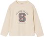 Vertbaudet T-shirt met lange mouwen en letters voor meisjes