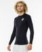 Rip Curl Thermopro UV-rashguard Homme Manches Longues Noir S