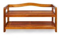 Casaria Schoenenrek 74x26x42cm - 80kg laadvermogen – Donkerbruin