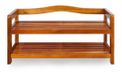 Casaria Schoenenrek 74x26x42cm - 80kg laadvermogen – Donkerbruin