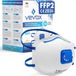 Masque anti-poussière FFP2 - Set de 10 - Joint Comfort Plus - Avec valve d'expiration