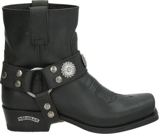 Sendra 13857 Blues Strong dames cowboylaars - Zwart - Maat 38