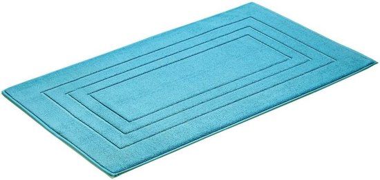 Vossen Feeling badmat - 60x100 cm - turquoise