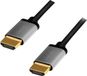 LogiLink HDMI AV Aansluitkabel 2 m Zwart-grijs