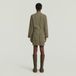 G-Star Moto Mini Dress L/S Wmn Dames Jurk Kaki L