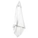 BEBE DOUCEUR, Badcape van katoengaas + spons, 75 x 75 cm, wit