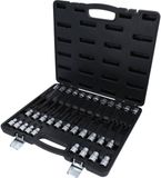 KS TOOLS 1/2" RIBE Bit-dopset 32-delig kort lang en extra lang - 911.4520