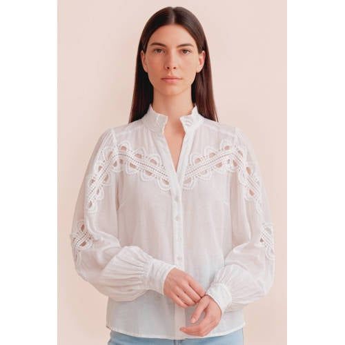 Gossia Blouse Wit Broderie