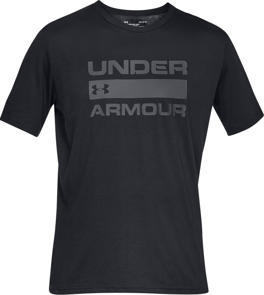 Under Armour Team Issue Wordmark SS Heren Sportshirt - Maat S - Black