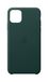 Apple Étui en cuir pour iPhone 11 Pro Max - Vert forêt