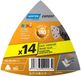 Norton Delta Expert Schuurpads 95 mm korrel 180 14 stuks