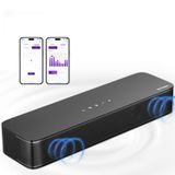 ULTIMEA 2.1 Kanaals Soundbar voor TV met instelbare bas, bediening via app, alles-in-één soundbar, TV-luidspreker met Bluetooth 5.4, Poseidon M20