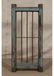 OEM Binnendeur met raam, teakhout, antiekbruin, 47x12x103 cm