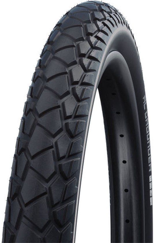 SCHWALBE Al Grounder Performance Clincher band 27.5x2.60" RaceGuard E-50 Reflex, zwart