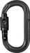 EDELRID Oval Power 2500 Permalock ovale karabiner met unieke beveiliging, zwart