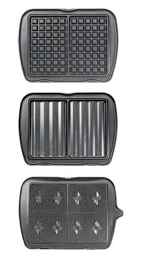 Lagrange 010122 Wafelijzer Accessoire - Grijs - Aluminium