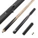 VEVOR Pool Cue, 144 cm Jointed Snooker Cue, Snooker Cues Stick met verlengstang & 1 cm lederen tip, 538 ml zwembadstok voor professionele pooltafel, bar, thuis, kantoor, inclusief houten kist