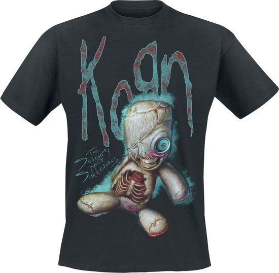 Korn New Doll Unisex T-shirt - zwart - M